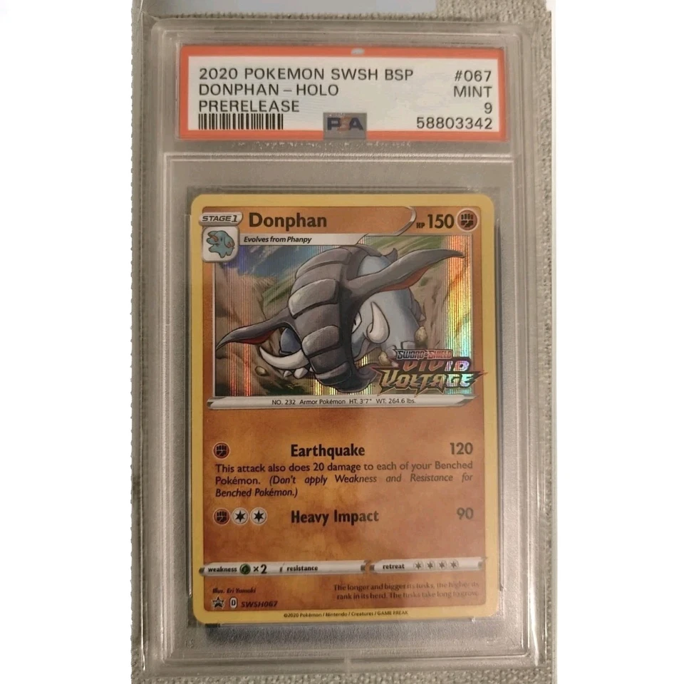Donphan - (Prerelease) [Staff] SWSH067 SWSH: Sword & Shield Promo Cards Holo - Image 1 of 1