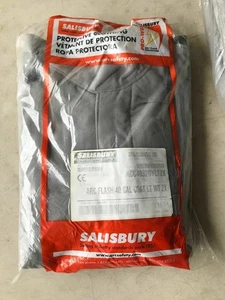1x NEW Salisbury Pro-Wear Arc Flash Flame Resistant 40 Cal Coat Light Weight XXL - Picture 1 of 3