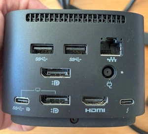 HP Thunderbolt Dock G4 Gebraucht - HSN-IX03 ohne Netzteil - Afbeelding 1 van 3