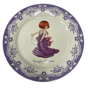 Mary Engelbreit Simply Fabulous Plato Decorativo 8 Pulgadas Porcelana Punch Studio - Imagen 1 de 5