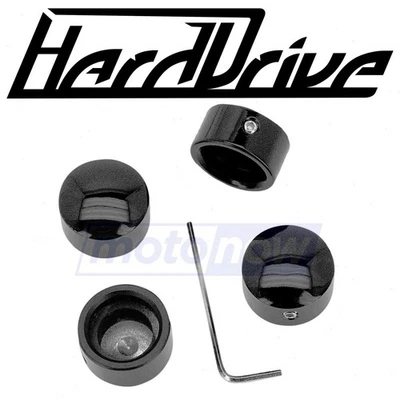 HardDrive Head Bolt Covers for 2004-2008 Harley Davidson XL883 Sportster - dn Foto 1 de 4