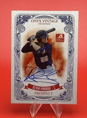 Kevin Parada 2021 Onyx Vintage Extended Prospect Auto ARC #EAKP Foto 1 de 2