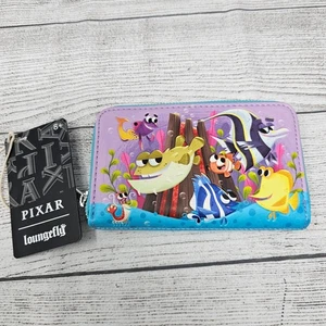 Neu mit Etikett Loungefly Pixar Moments - Finding Nemo Tank Geldbörse mit umlaufendem Reißverschluss - Bild 1 von 3
