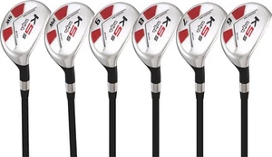 Mens Majek All Hybrid Set 6-SW Reg Flex Graphite Shafts. Rescue Utility Clubs - Picture 1 of 15