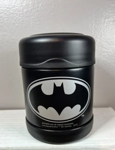 Thermos Funtainer - DC Comics Batman - 10 oz Thermos - Barattolo per alimenti in acciaio inox \ tazza - Foto 1 di 5