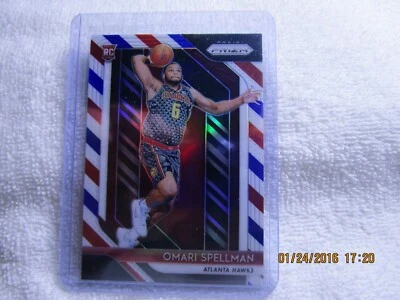 2018-19 panini prizm basketball Red White Blue Omari Spellman RC #88 - Image 1 of 2