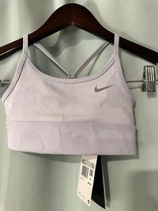 New Nike Indy Big Kids' (Girls') Dri-FIT Sports Bra  MSRP:$30 - Picture 1 of 2