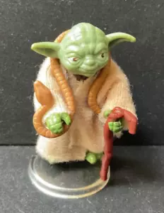 Star Wars Palitoy Kenner ROTJ 1980 Action Figure YODA WITH BROWN SNAKE & STICK - Picture 1 of 12