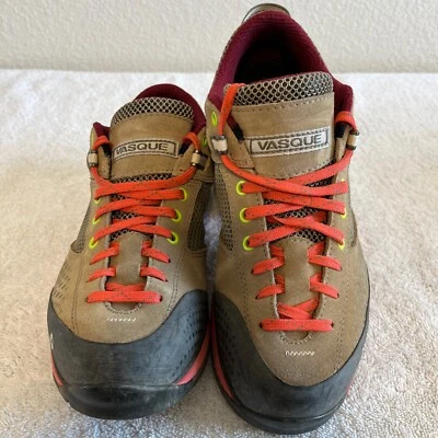 Vasque Grand Traverse Women's Hiking Shoe - Toupe Coral Suede - Size 9.5 - Image 1 of 4