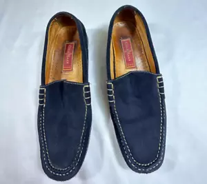 Cole Haan Country Loafer Suede Blue Women Size us 9.5 B - Picture 1 of 8