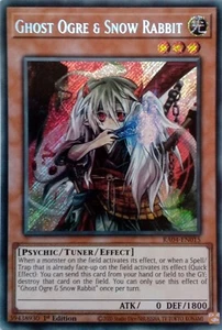 RA04-EN015 GHOST OGRE & SNOW RABBIT SECRET RARE 1ST EDITION YuGiOh CARD - Bild 1 von 1