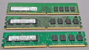 Micron MTA8ATF1G64AZ-2G6H1 8GB DDR4-2666 PC4-21300 + 2(512MB) PC2-5300U-555-12-z - Picture 1 of 5