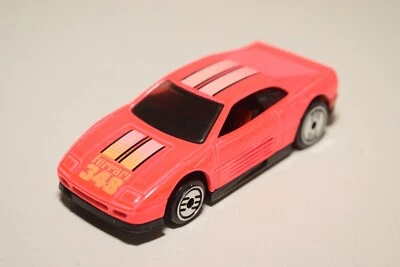 V 1:64 HOTWHEELS FERRARI 348 ROSA QUASI COME NUOVO RARO 2 - Immagine 1 di 3