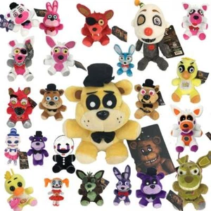 FNAF Five Nights at Freddy's Game Sanshee Plushie Toy 7" Plush Bear Foxy Freddy - Picture 1 of 31
