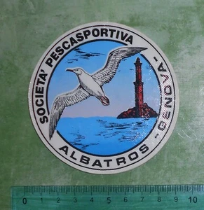PATCH TOPPA SOCIETA' PESCASPORTIVA ALBATROS GENOVA - Picture 1 of 1