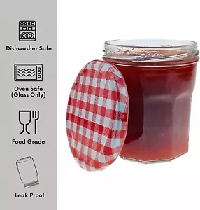 Tarros de almacenamiento de vidrio Trendi con tapas 280 ml envases herméticos paquete de 12 y 24 - Imagen 1 de 9