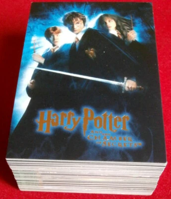 HARRY POTTER - CHAMBER OF SECRETS - COMPLETE BASE SET - 90 cards - ARTBOX 2006 - Image 1 of 4