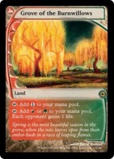 WOTC MtG Future Sight Grove of the Burnwillows (R) (Foil) NM