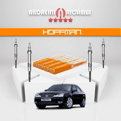 KIT 4 CANDELETTE FORD MONDEO III 2.2 TDCi 110KW 150CV 2005 -> GN939 - Immagine 1 di 3