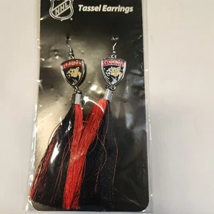 Pendientes Florida Panthers Estilo Borla Moda Cuelga NHL Mercancía Oficial - Imagen 1 de 3