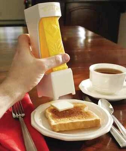 Bastone Taglierina Burro Affettatrice Mano Click Lama Dispenser Contenitore Gadget Kit - Foto 1 di 3