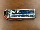 Hrb 5000Mah 4S Lipo Battery 14.8V 50C Deans T For Rc Helicopter Truck Drone Fpv