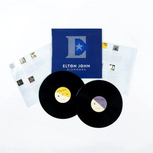 ELTON JOHN - DIAMONDS - 2 LP Remastered 180gram VINYL NEW ALBUM - Picture 1 of 12