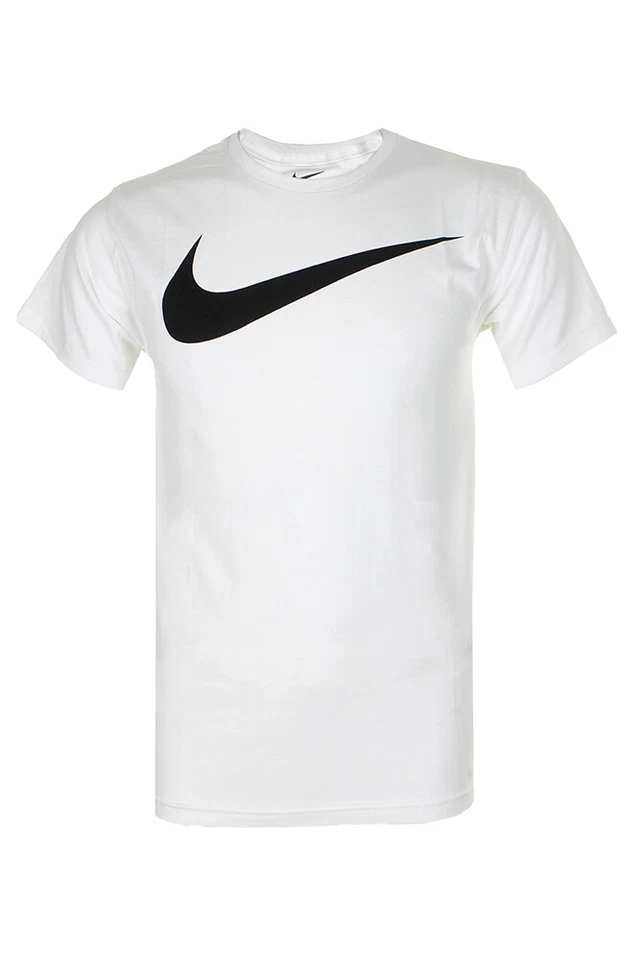 Camiseta Nike Para Hombre Ropa Atlética Manga Corta Swoosh Gráfico Entrenamiento Gimnasio Activo Foto 1 de 4