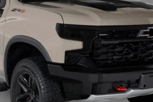 GTS Styling Headlight Covers Smoke 2 PCS. Fits Chevy Silverado 1500 2022-2025 - Bild 1 von 2