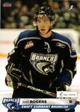 Joel Rogers 2008-09 Swift Current Broncos