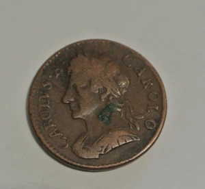 RARE FARTHING 1675 cote 325 dollarsVF20 - Picture 1 of 3
