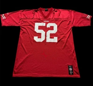 Vintage San Francisco 49ers SF Niners Patrick Willis #52 Jersey Reebok Size 2XL - Picture 1 of 7