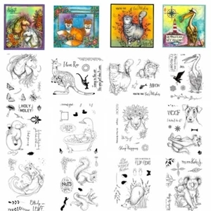 Animals Marine Organism Clear Rubber Stamps Stamping Seal Diy Craft Card Album - Picture 1 of 56