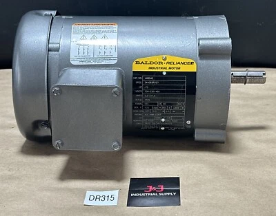 NEW - Baldor Reliance VM3542 0.75HP Industrial Motor 1725RPM 208-230V/460V 🇺🇸 - Image 1 of 4