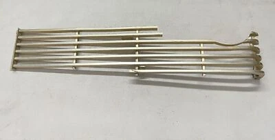 Plymouth Fury 1957 parrilla original dorado anodizado 57 MoPar V-800 lado del conductor izquierdo Foto 1 de 4