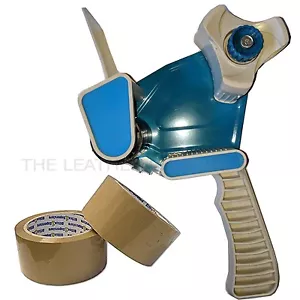 DISPENSADOR DE CINTA DE PISTOLA CAJA EMBALADA DE ALTA RESISTENCIA 50 mm (2" pulgadas) - Imagen 1 de 6
