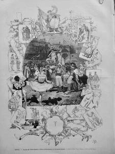 1879 Polytechnique Schule Glieder Lenkung 4 Zeitungen - Bild 1 von 4