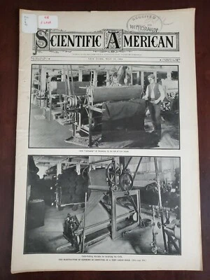 Scientific American May 21 1904 Clothing / Russian Military / Chute Fire Escape - Image 1 of 4