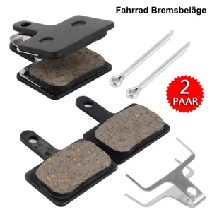 2 paia pastiglie freno bici mtb per freno a disco Tektro Shimano Disc Brake Pads - Foto 1 di 14