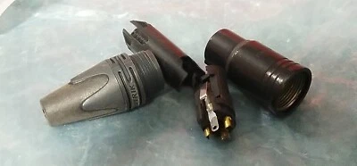 Neutrik NC3FXX-B XLR Cable Connector Female 3Pole Controller  Transducer - Image 1 of 4