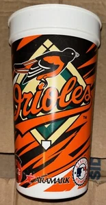 Taza de plástico vintage 1996 Baltimore Orioles calendario Coca Cola MLB béisbol - Imagen 1 de 3