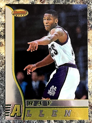 Ray Allen 1996-97 Bowman's Best RC #R5 CANTIDAD Foto 1 de 2