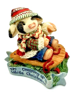 Marys Moo Moos I'm Dreaming of a White Christmoos Enesco 1997 MÚSICA NO FUNCIONA - Imagen 1 de 7