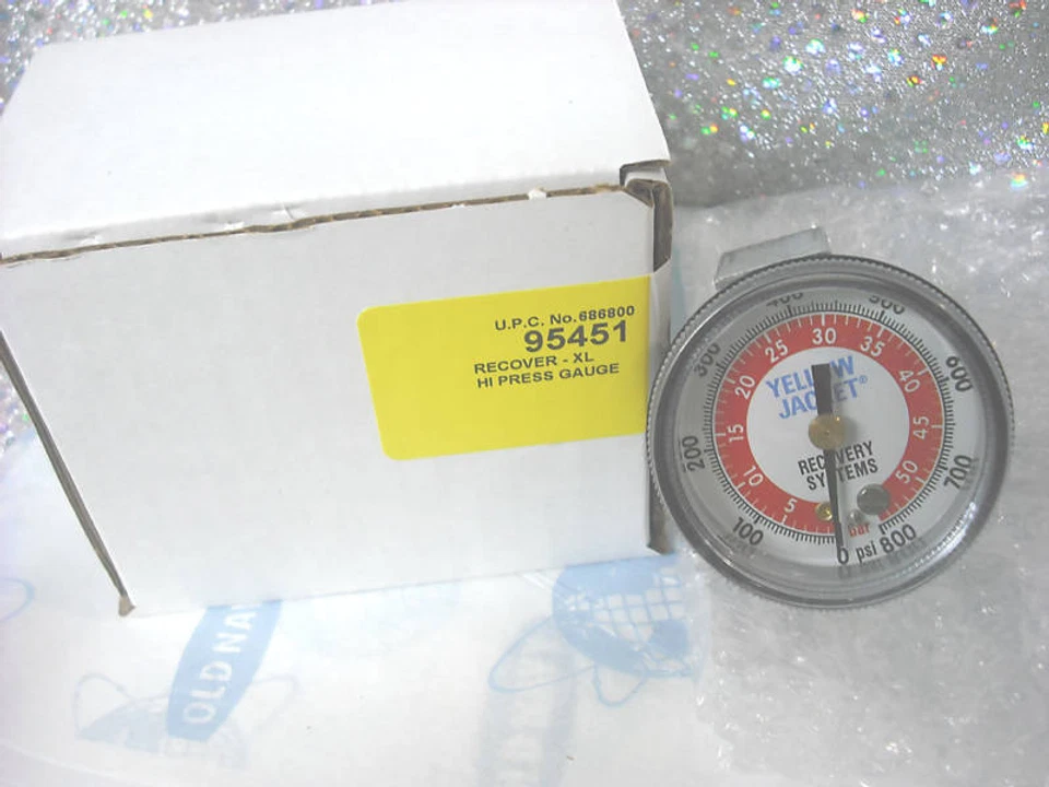 Unidad de recuperación de chaqueta amarilla calibre alto calibre lateral, parte # 95451, calibre Recover-XL Foto 1 de 1