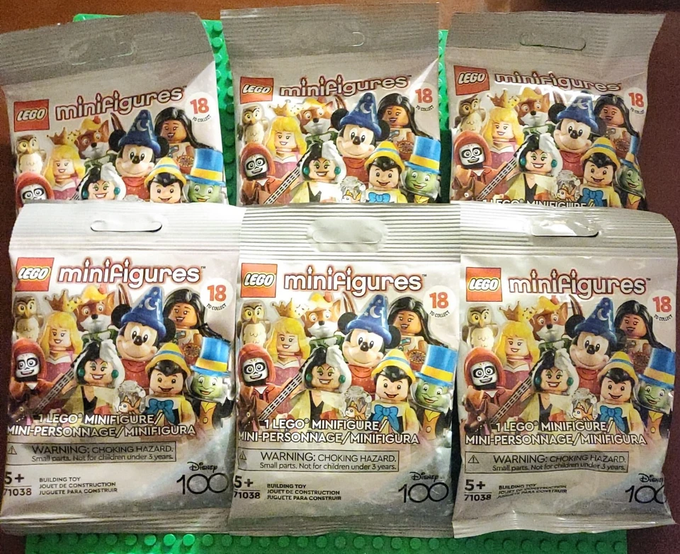 Lego CMF Disney 100, 6 bolsas ciegas Foto 1 de 1