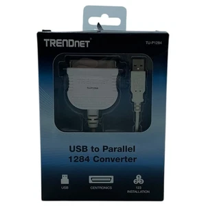 TRENDnet USB to Parallel 1284 Converter Cable (tup1284) - Picture 1 of 6