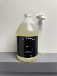 Lockwood New York Shampoo Nº25 Rosemary Geranium GALLON Pump Commercial Refill - Picture 1 of 2