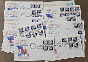 US OFFICIAL MAIL STAMP FIRST DAY COVERS FDC SET ARTMASTER CACHET 1c-5$ HIGH CV - Picture 1 of 11