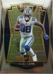 2020 CeeDee LAMB RC SELECT PREMIERE LEVEL ROOKIE #157 DALLAS COWBOYS - Bild 1 von 2