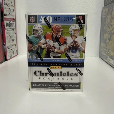 2020 Panini Chronicles Football Blaster Box Prestige NEW SEALED Burrow Herbert